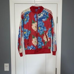 Flower Adidas Jacket